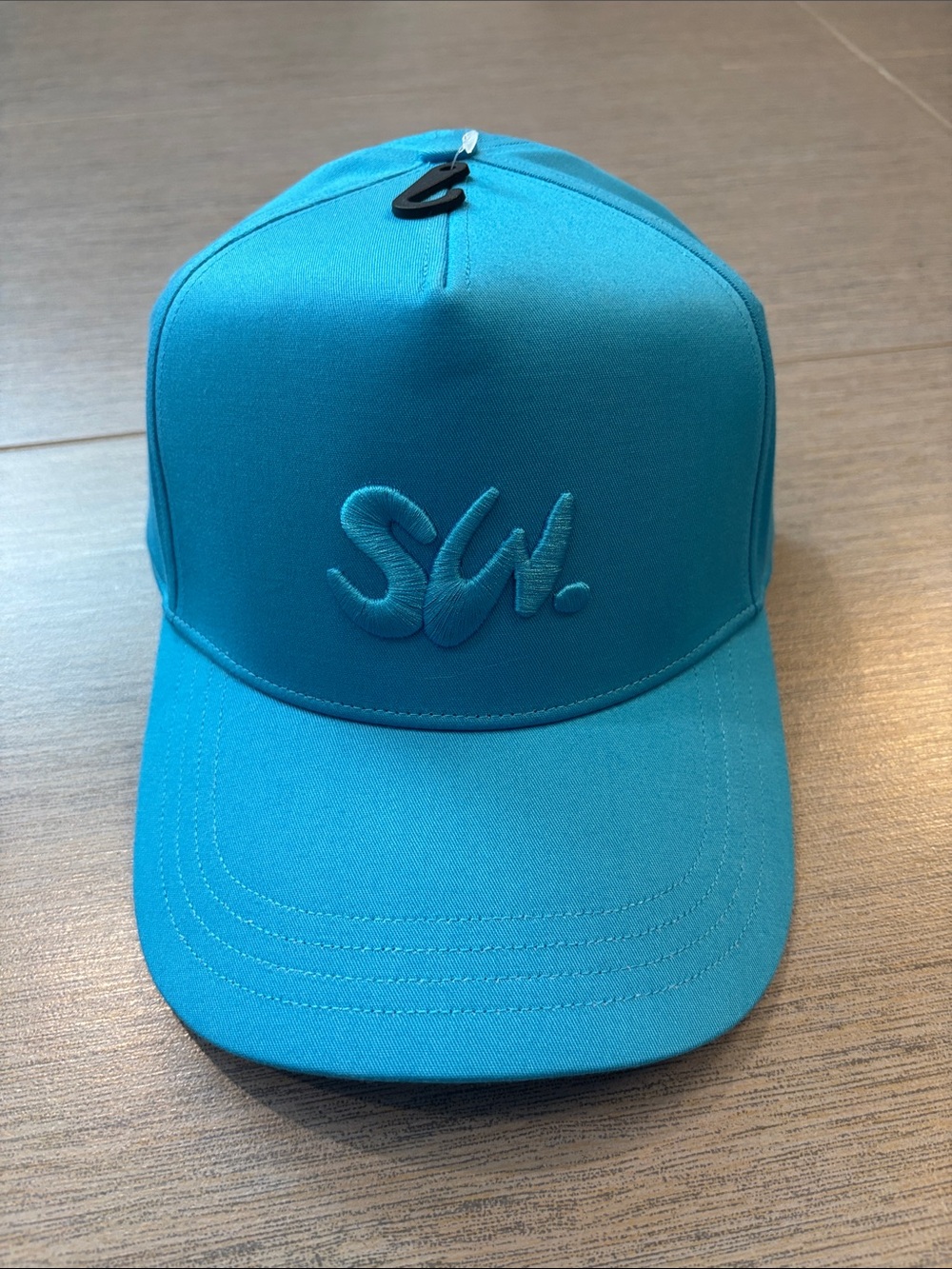lululemon athletica Cap in Teal Blue with Raised SW SeaWheeze
